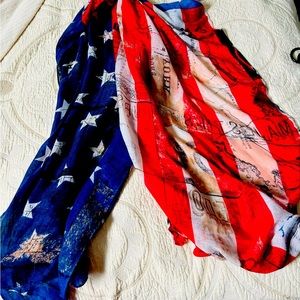 American Patriotic Scarf